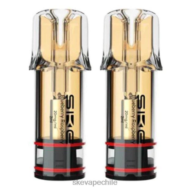 SKE vape flavours - SKE vaporizadores de cristal más vainas frambuesa arándano 8D40T16