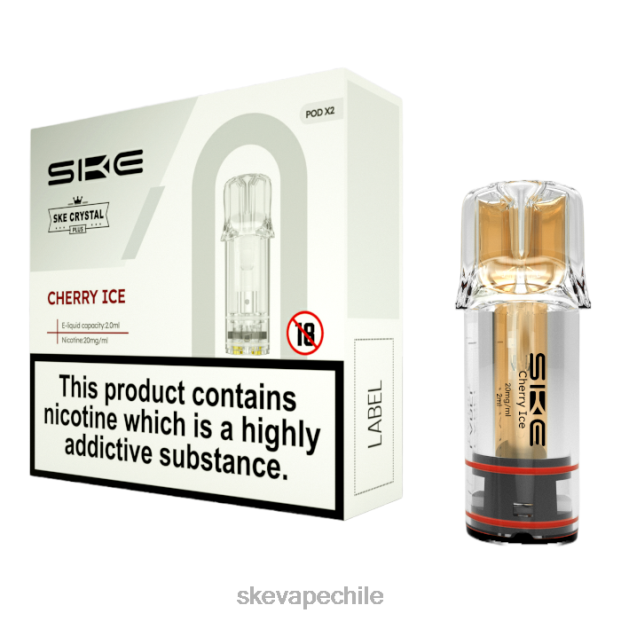 SKE vape flavours - SKE vaporizadores de cristal más vainas hielo de cereza 8D40T106