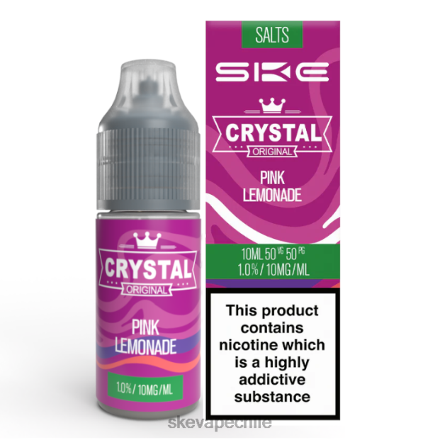 SKE vape Santiago - SKE sal cristalina - 10ml limonada rosa 8D40T117