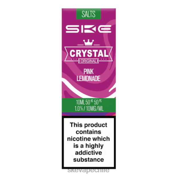 SKE vape Santiago - SKE sal cristalina - 10ml limonada rosa 8D40T117