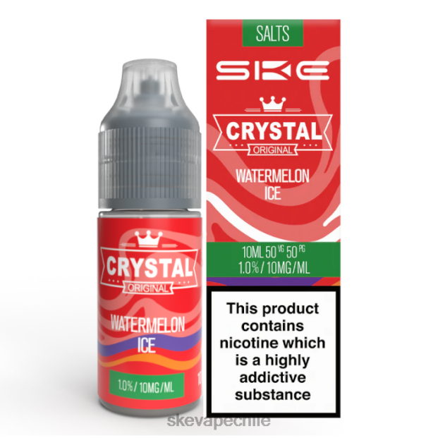 SKE vape authentication - SKE sal cristalina - 10ml hielo de sandia 8D40T119