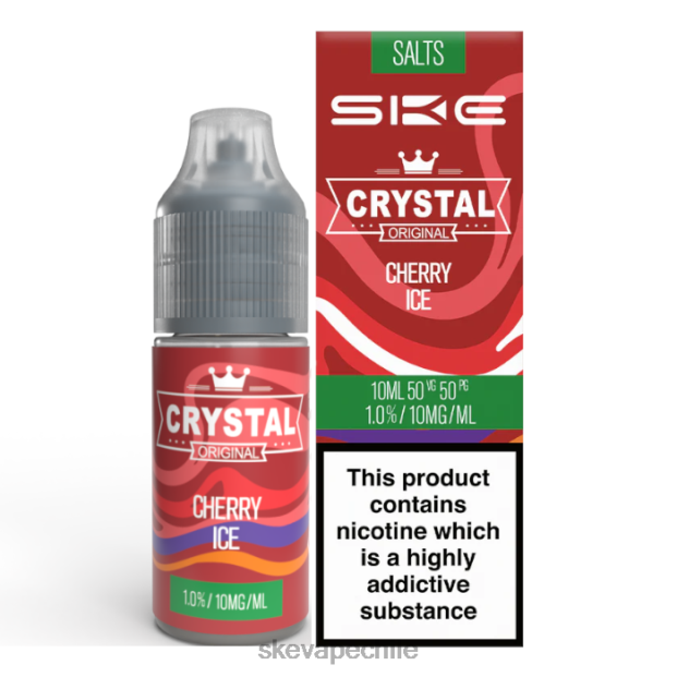 SKE vape pen - SKE sal cristalina - 10ml hielo de cereza 8D40T114