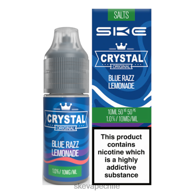 SKE vape review - SKE sal cristalina - 10ml limonada azul razz 8D40T111