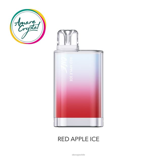 SKE vape authentication - SKE vape desechable amare crystal one hielo de manzana roja 8D40T29