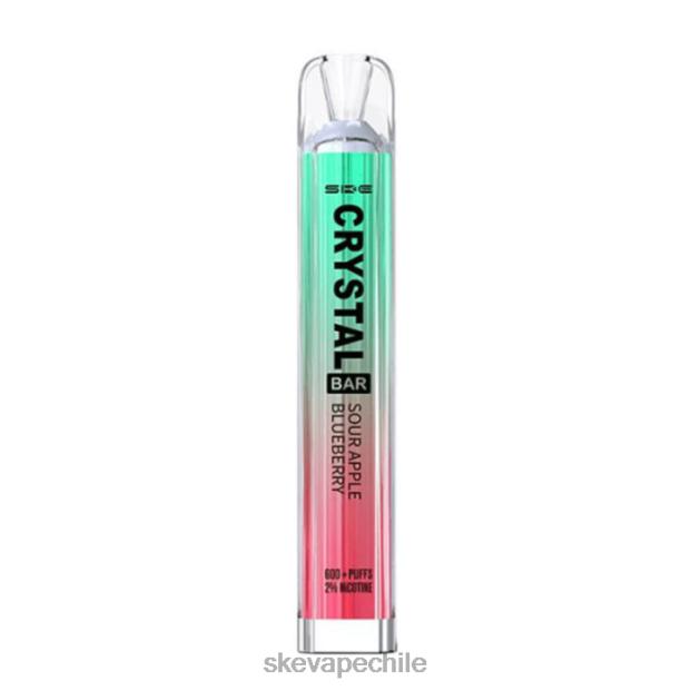 SKE vape pen - SKE vape desechable con barra de cristal manzana agria y arándanos 8D40T84